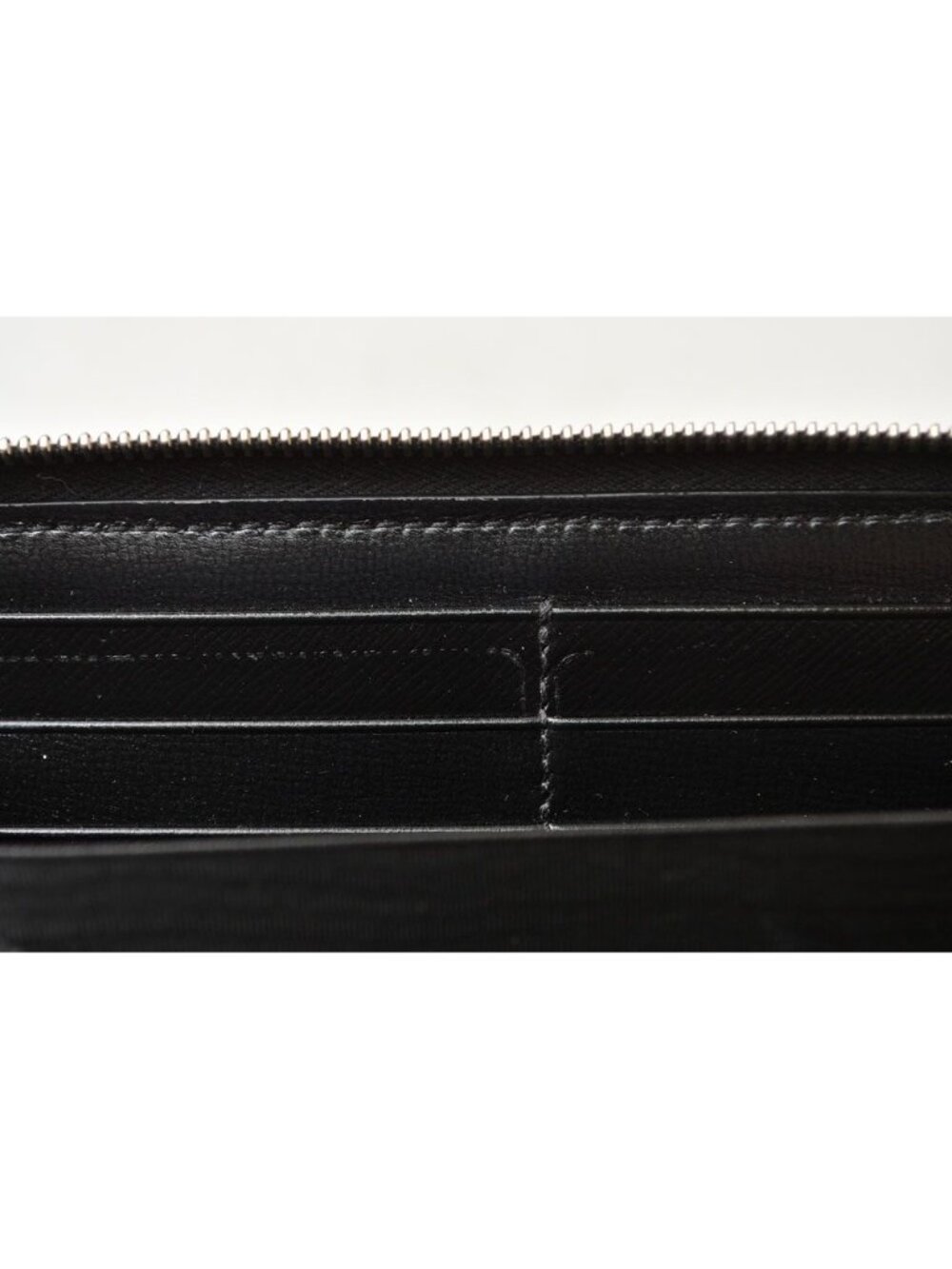 Gucci Wallet Interlocking GG Supreme Zip Around Gray Black - Picture 7 of 14